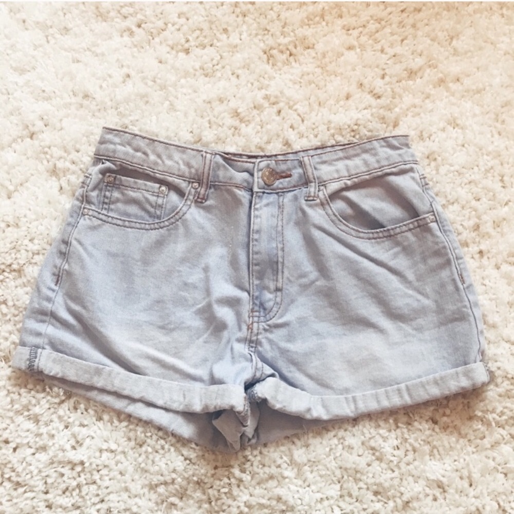 Forever 21 cuffed denim shorts